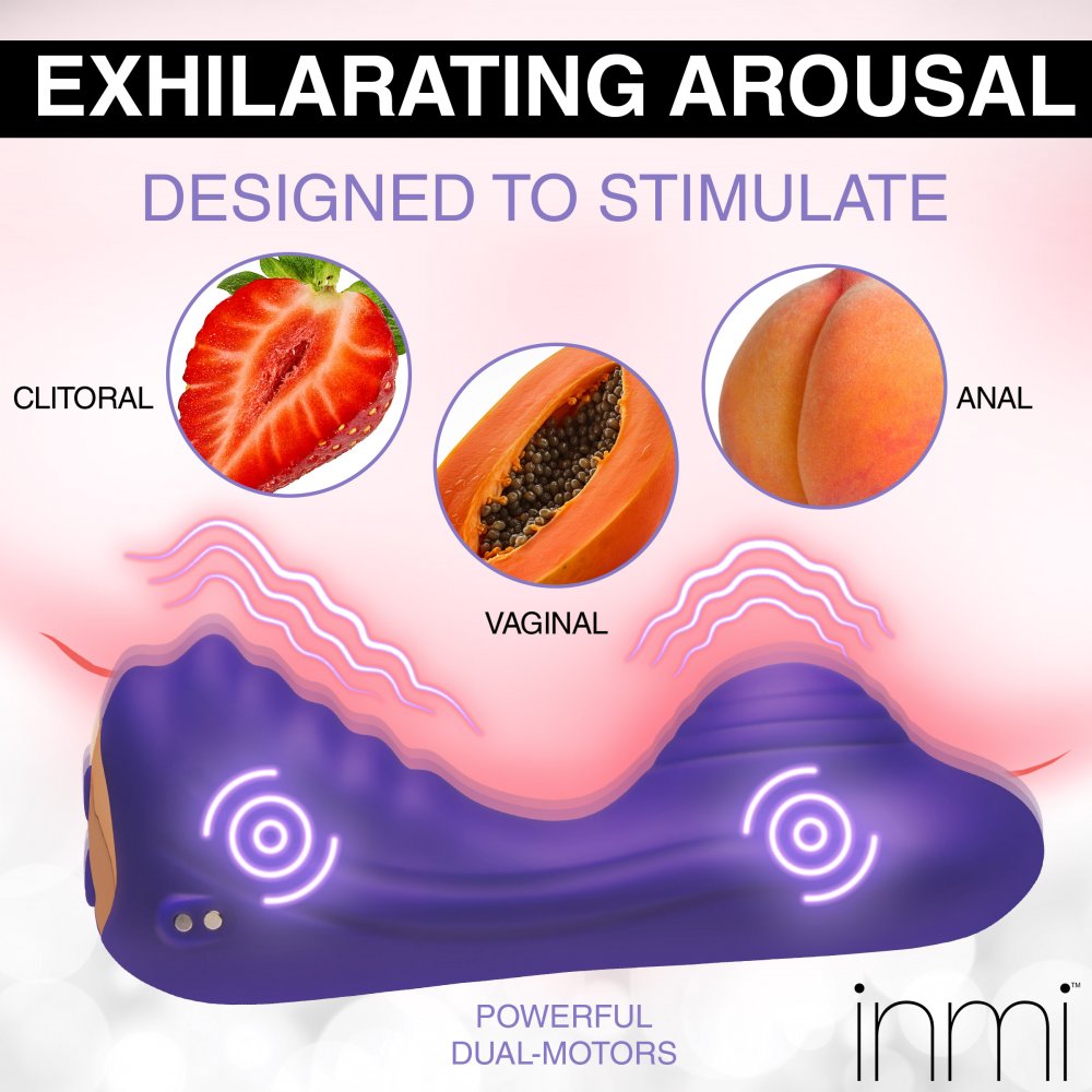 Inmi Ride n' Grind Vibrating Silicone Sex Grinder