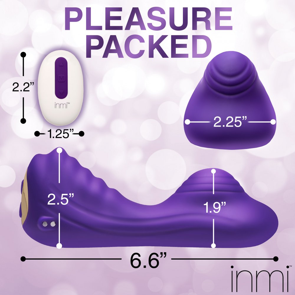 Inmi Ride n' Grind Vibrating Silicone Sex Grinder