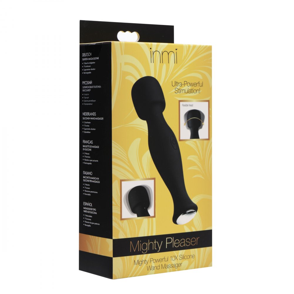Inmi Mighty Pleaser Powerful 10x Silicone Wand Massager