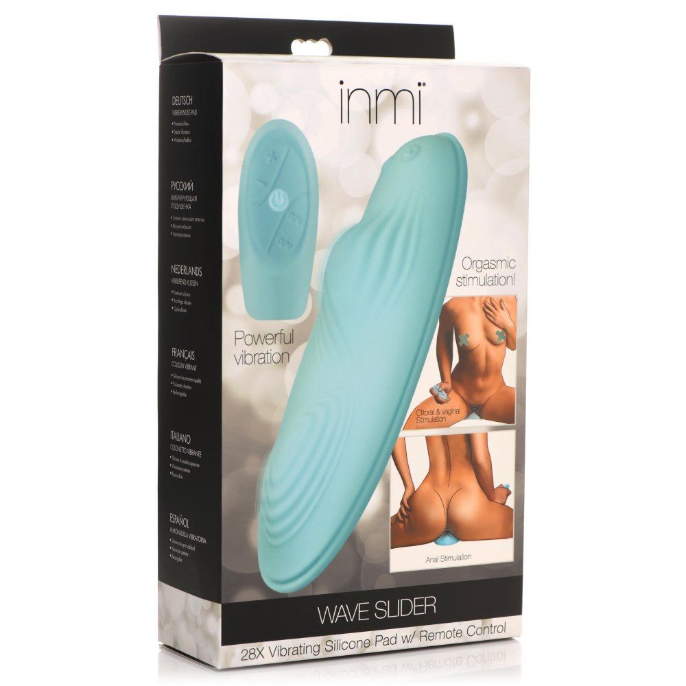 Inmi Wave Slider Vibrating Silicone Pad with Remote