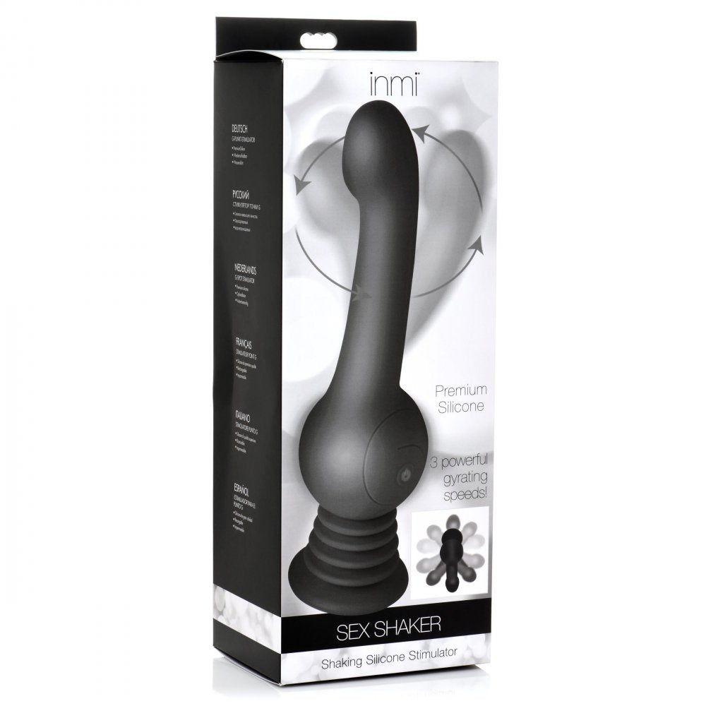 Inmi Sex Shaker Silicone Stimulator - Black