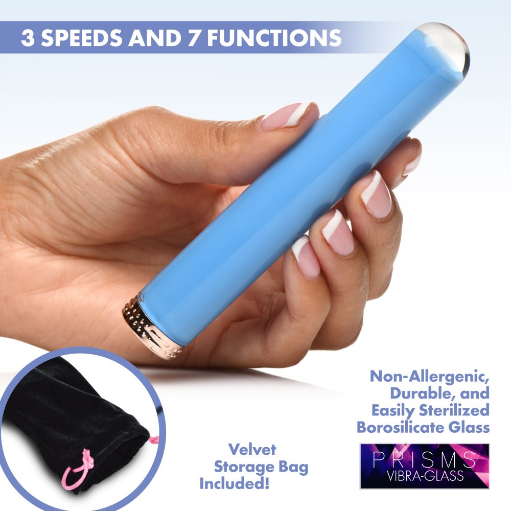 Prisms Vibra-Glass 10X Mini Vibe Blue