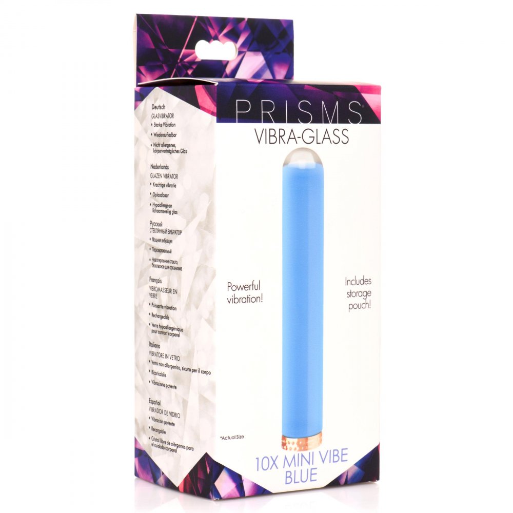 Prisms  Vibra-Glass 10X Mini Vibe Blue