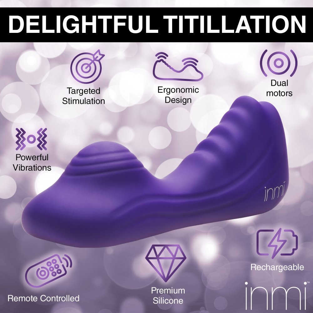 Inmi Ride n' Grind Vibrating Silicone Sex Grinder