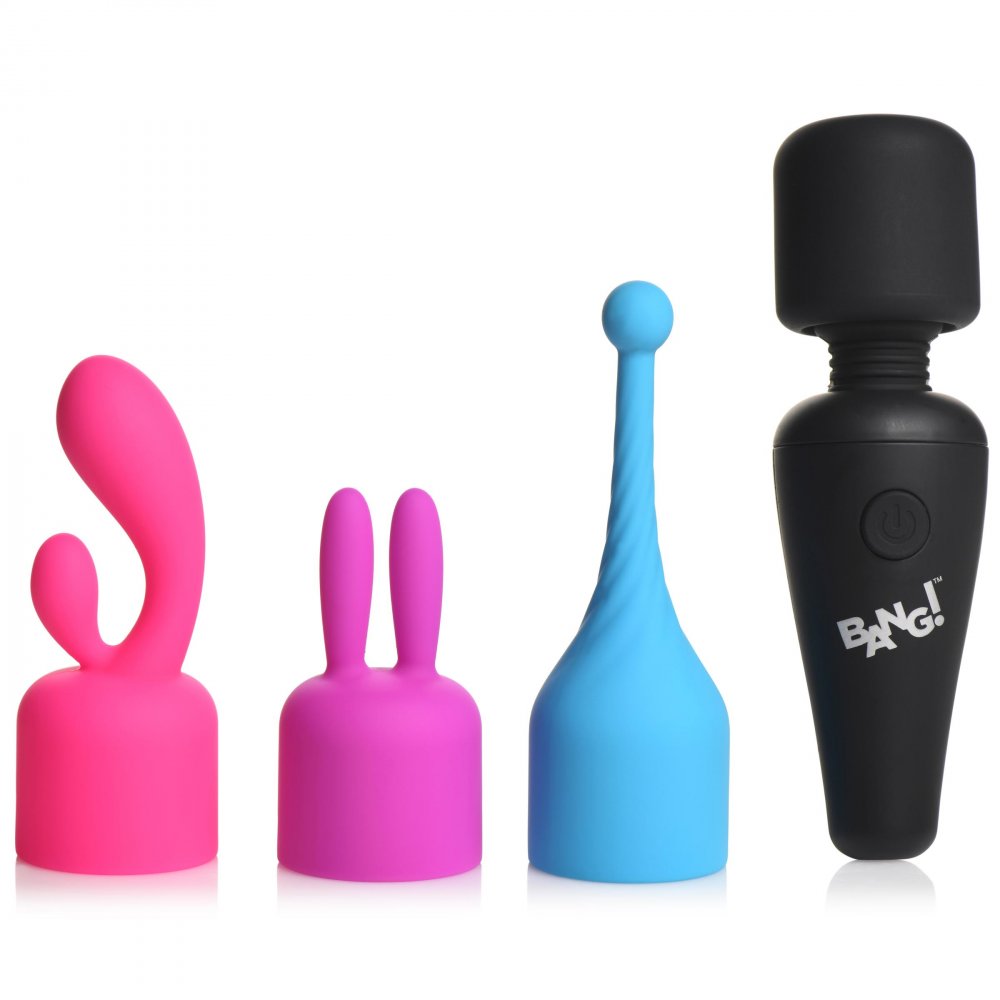 BANG! Mini Wand with 3 Attachments